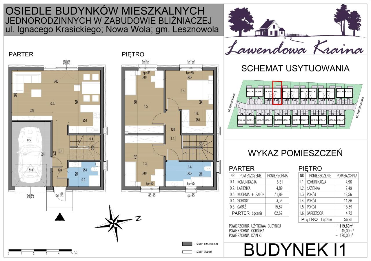 bliźniak, 4 pokoje Nowa Wola, ul. Dalii. Zdjęcie 11