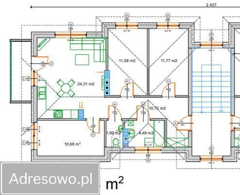 Mieszkanie 3-pokojowe Marki. Zdjęcie 2