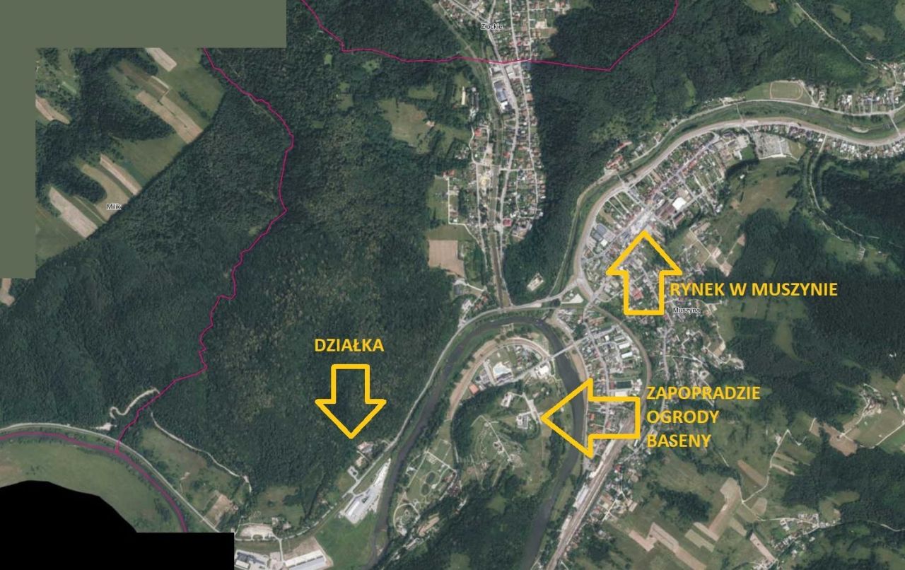 Działka inwestycyjna Muszyna. Zdjęcie 6
