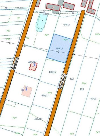 Działka rolno-budowlana Tuł, ul. Grechuty. Zdjęcie 1