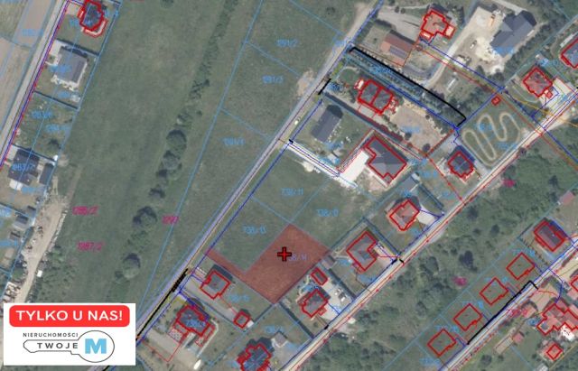 Działka budowlana Kostomłoty Pierwsze, ul. Wiśniowa. Zdjęcie 1