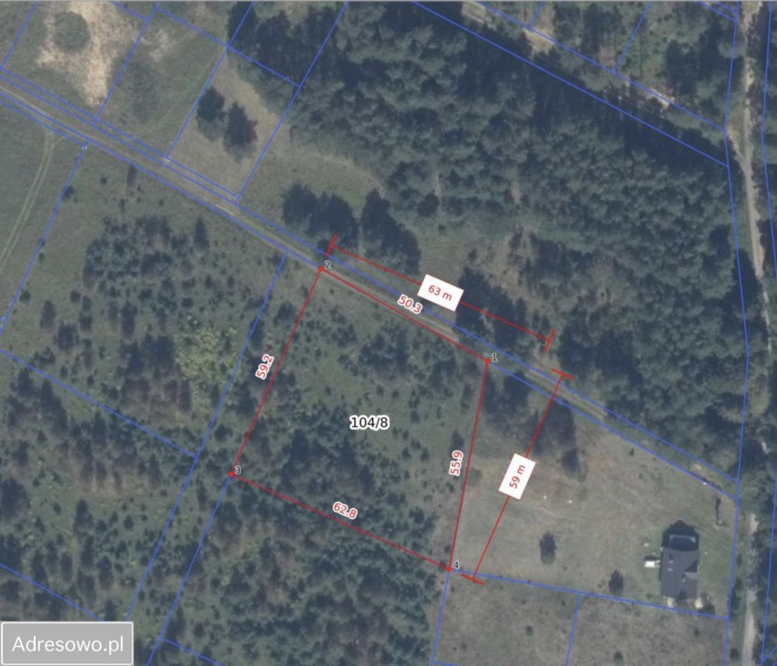 Działka rolno-budowlana Marksewo. Zdjęcie 4