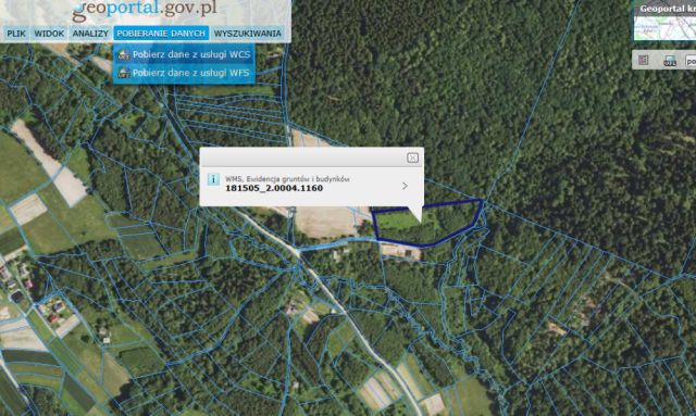 Działka rolno-budowlana Nawsie. Zdjęcie 1