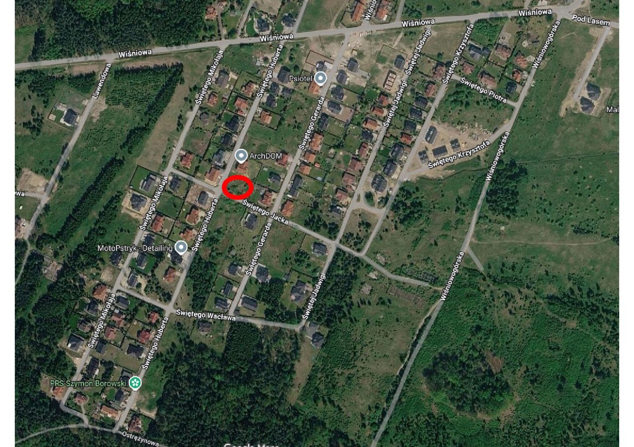 Działka budowlana Wilkszyn, ul. Świętego Jacka. Zdjęcie 4