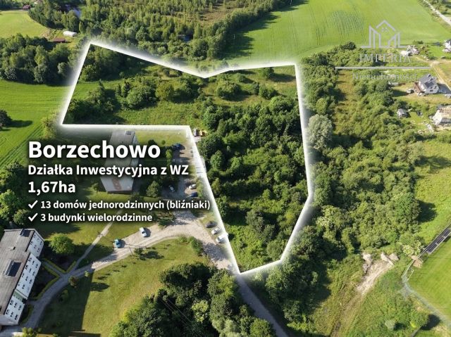 Działka budowlana Borzechowo. Zdjęcie 1