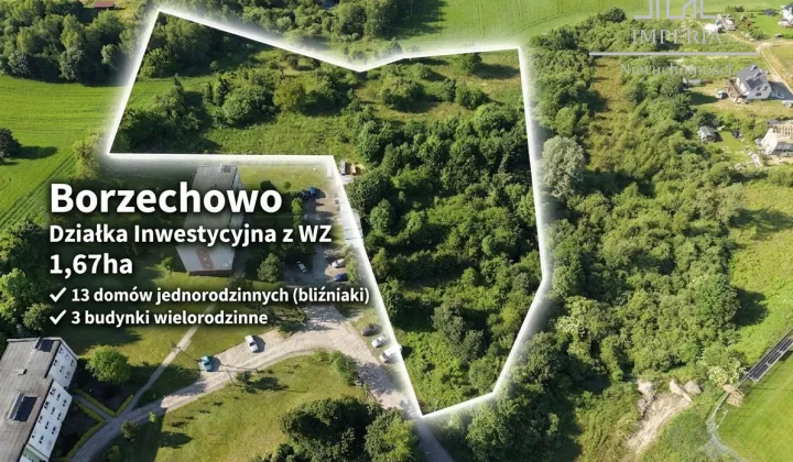 Działka budowlana Borzechowo