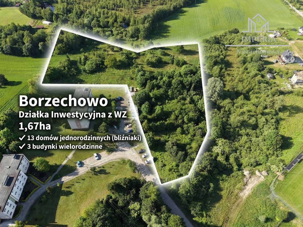 Działka budowlana Borzechowo. Zdjęcie 1