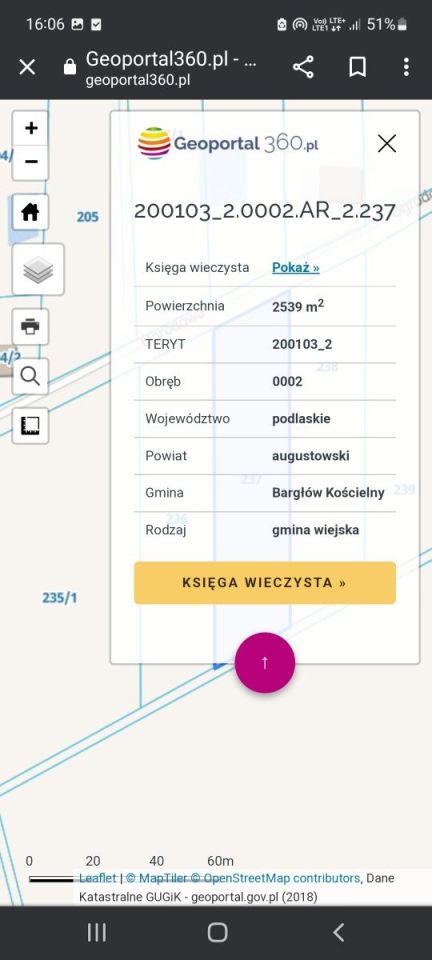 Działka budowlana Bargłów Kościelny, ul. Ogrodowa. Zdjęcie 3