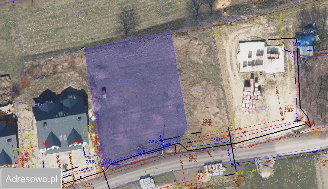 Działka budowlana Rzeszów Drabinianka, ul. Malownicza