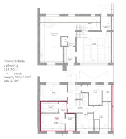 bliźniak, 5 pokoi Łady. Zdjęcie 7