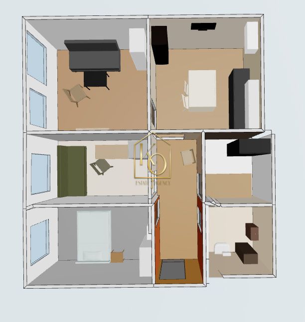 Mieszkanie 3-pokojowe Wrocław Stare Miasto, ul. Tadeusza Rejtana. Zdjęcie 19