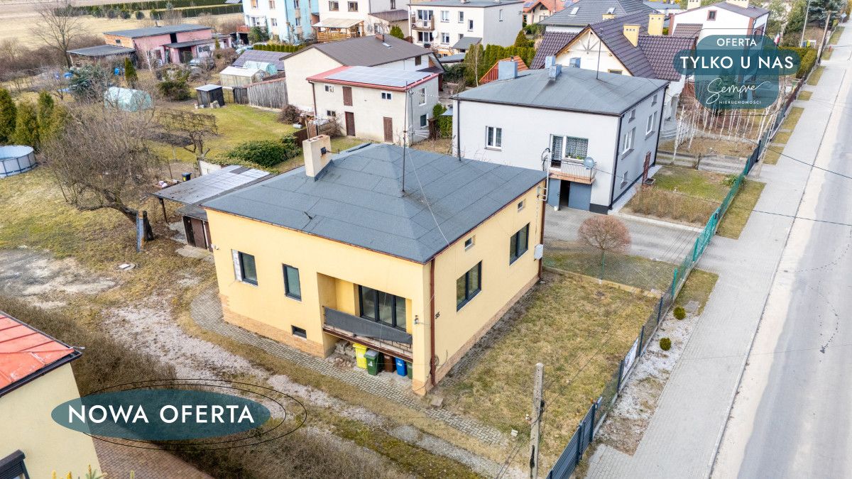 dom wolnostojący, 4 pokoje Łask, ul. Henryka Sienkiewicza. Zdjęcie 13