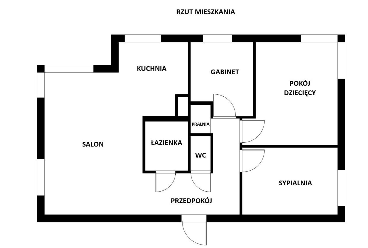 Mieszkanie 4-pokojowe Warzymice, -. Zdjęcie 18