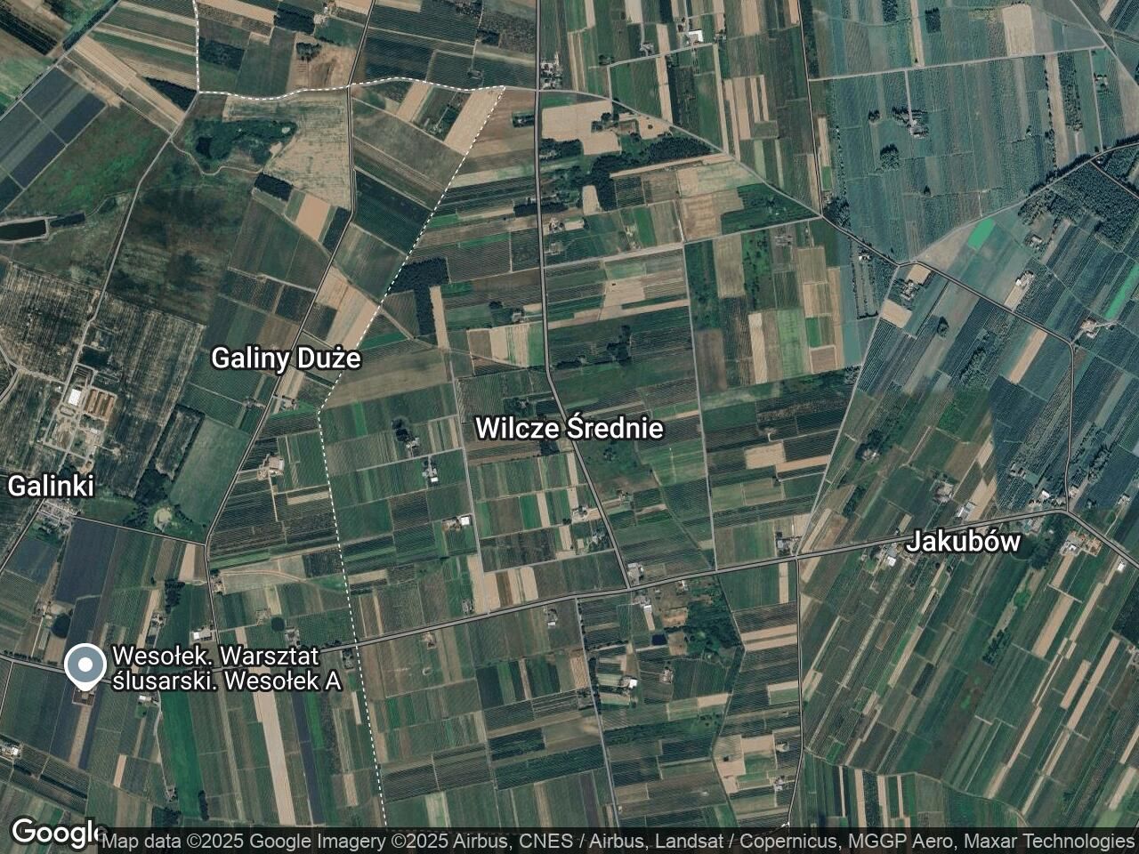 Działka rolno-budowlana Wilcze Średnie