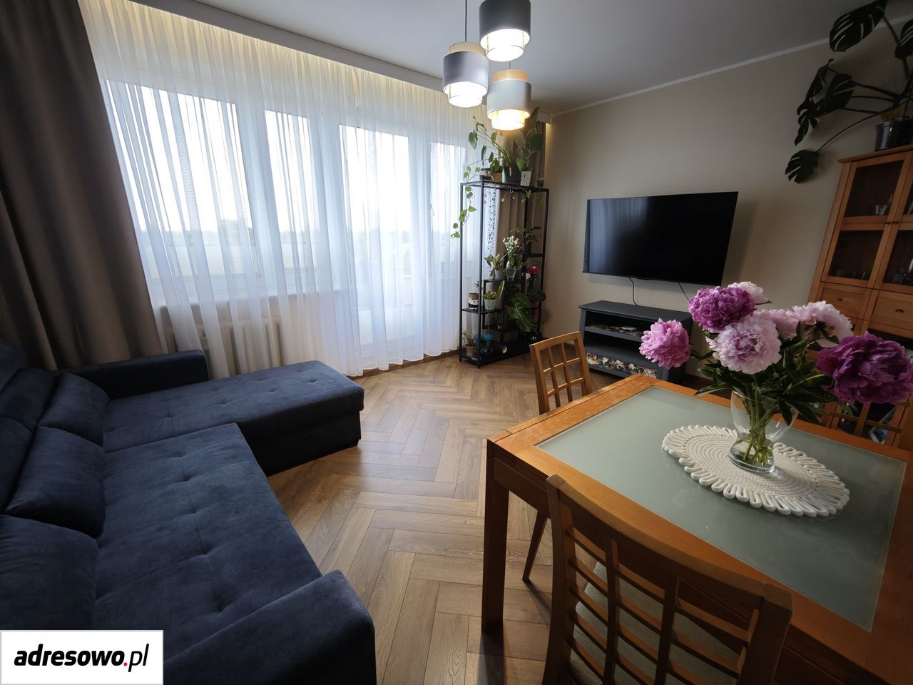 3-bed apartment, 64 m²