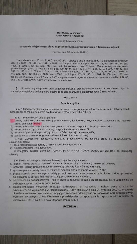 Działka budowlana Kopanina. Zdjęcie 4