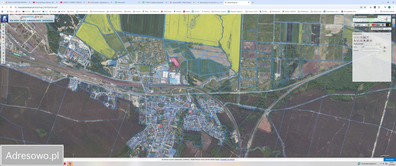 Działka inwestycyjna Czerwieńsk, ul. Kwiatowa. Zdjęcie 6