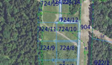 Działka rolna Zagórz Dolina