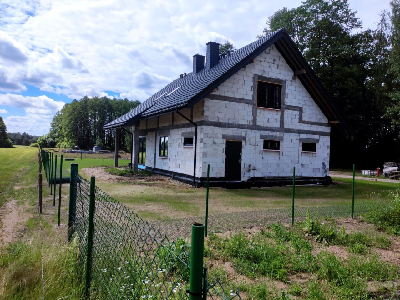 dom wolnostojący, 4 pokoje Borsukówka. Zdjęcie 3