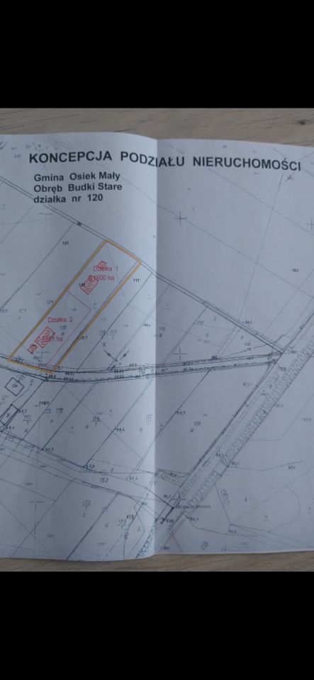 Działka budowlana Koło, Budki stare. Zdjęcie 2