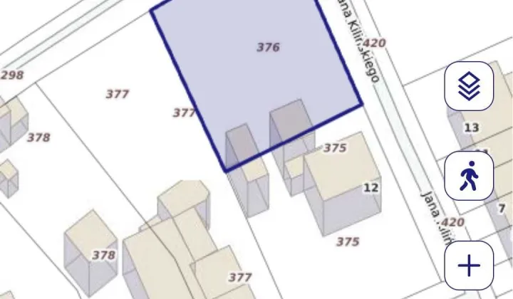 Działka budowlana Niemcza, ul. Jana Kilińskiego