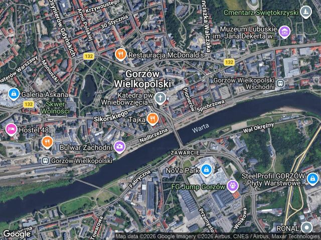 Mieszkanie 3-pokojowe Gorzów Wielkopolski Śródmieście, ul. Wodna. Zdjęcie 1