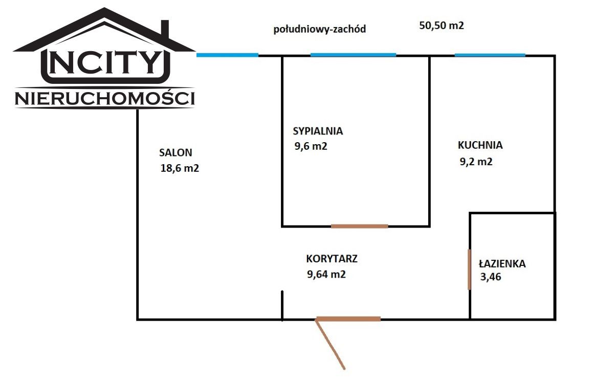 Mieszkanie 2-pokojowe Gdańsk Przymorze, ul. Lęborska. Zdjęcie 2
