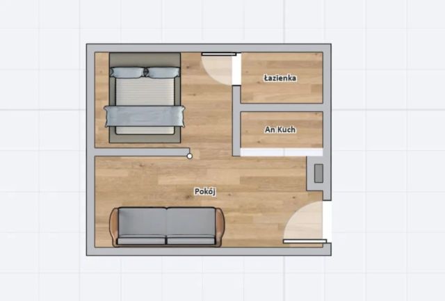 Mieszkanie 1-pokojowe Wrocław Krzyki, ul. Żelazna. Zdjęcie 9