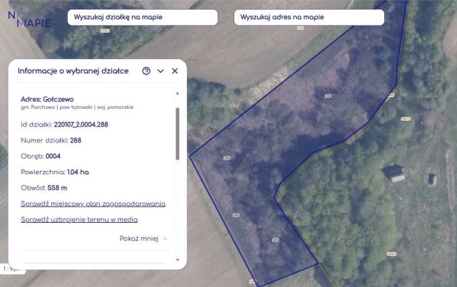 Działka rolna Gołczewo. Zdjęcie 1