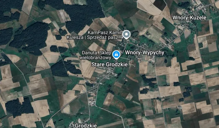 Działka leśna Stare Grodzkie