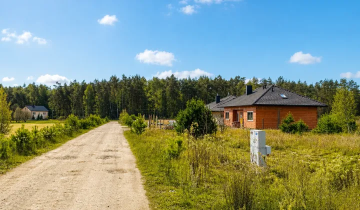 Działka budowlana Krusze, ul. Bliska