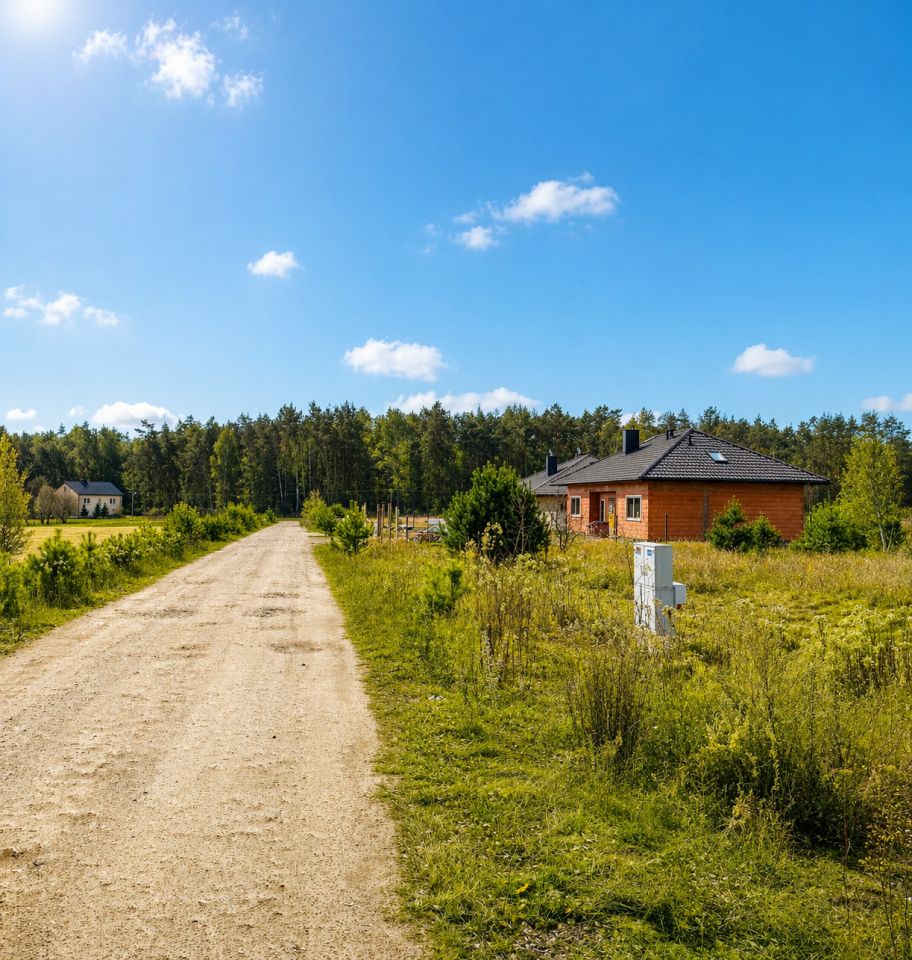 Działka budowlana Krusze, ul. Bliska. Zdjęcie 1