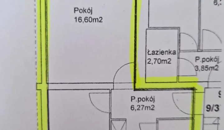 Mieszkanie 2-pokojowe Wieleń, ul. Dworcowa