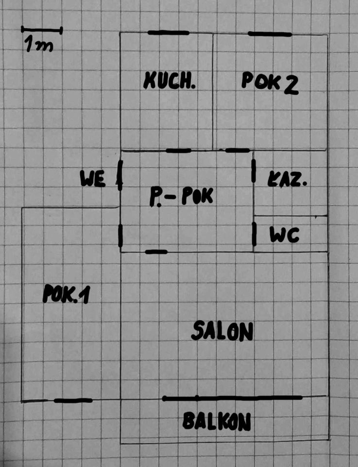 Mieszkanie 3-pokojowe Nakło nad Notecią, os. Władysława Łokietka. Zdjęcie 11