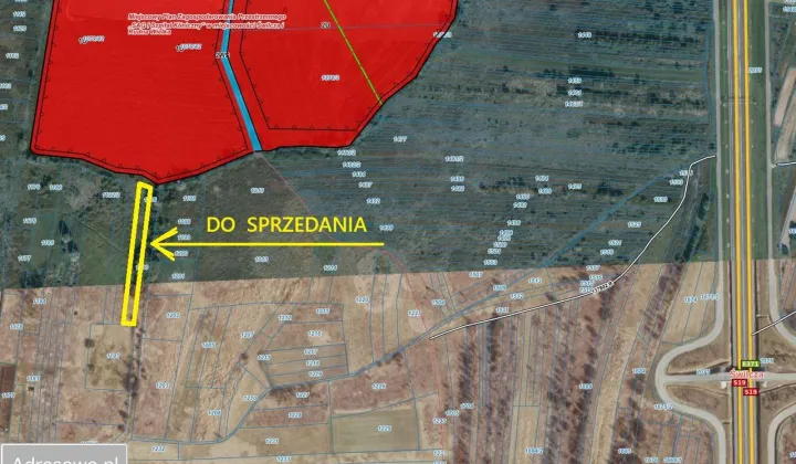 Działka inwestycyjna Świlcza