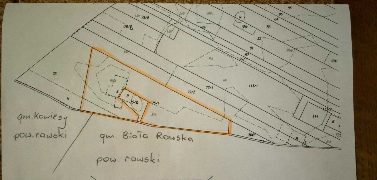 Działka rolna Kowiesowo. Zdjęcie 3