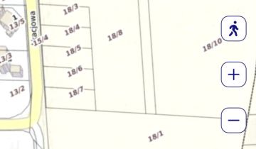 Działka budowlana Biestrzyków, ul. Akacjowa