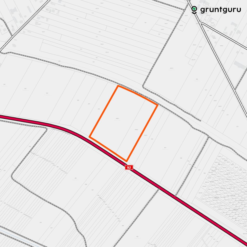 Działka inwestycyjna Niedźwiada. Zdjęcie 5