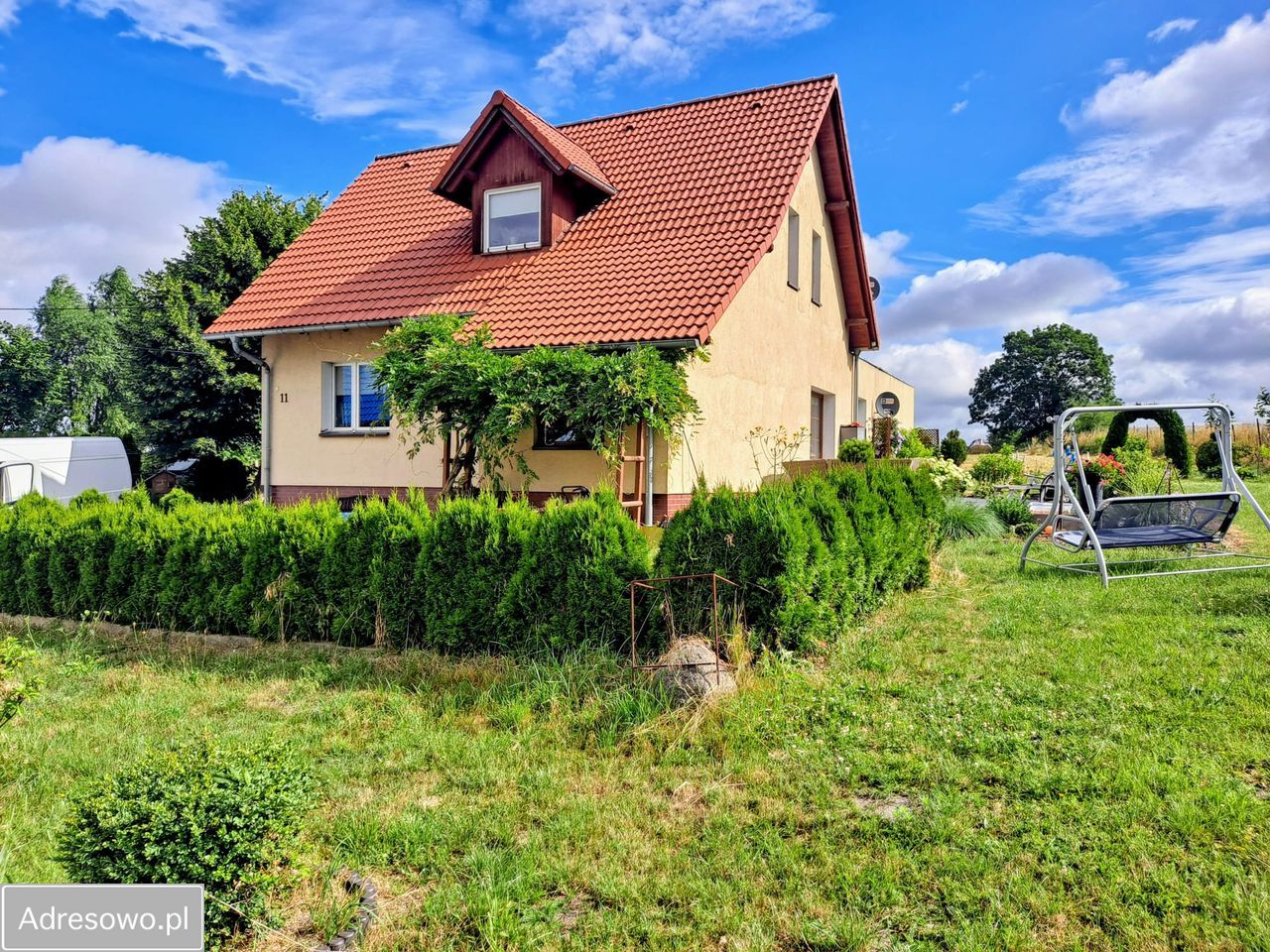 dom wolnostojący, 5 pokoi Zawonia, ul. Oleśnicka. Zdjęcie 1