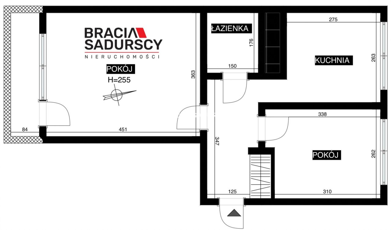 Mieszkanie 2-pokojowe Kraków Krowodrza, ul. Zdrowa. Zdjęcie 17