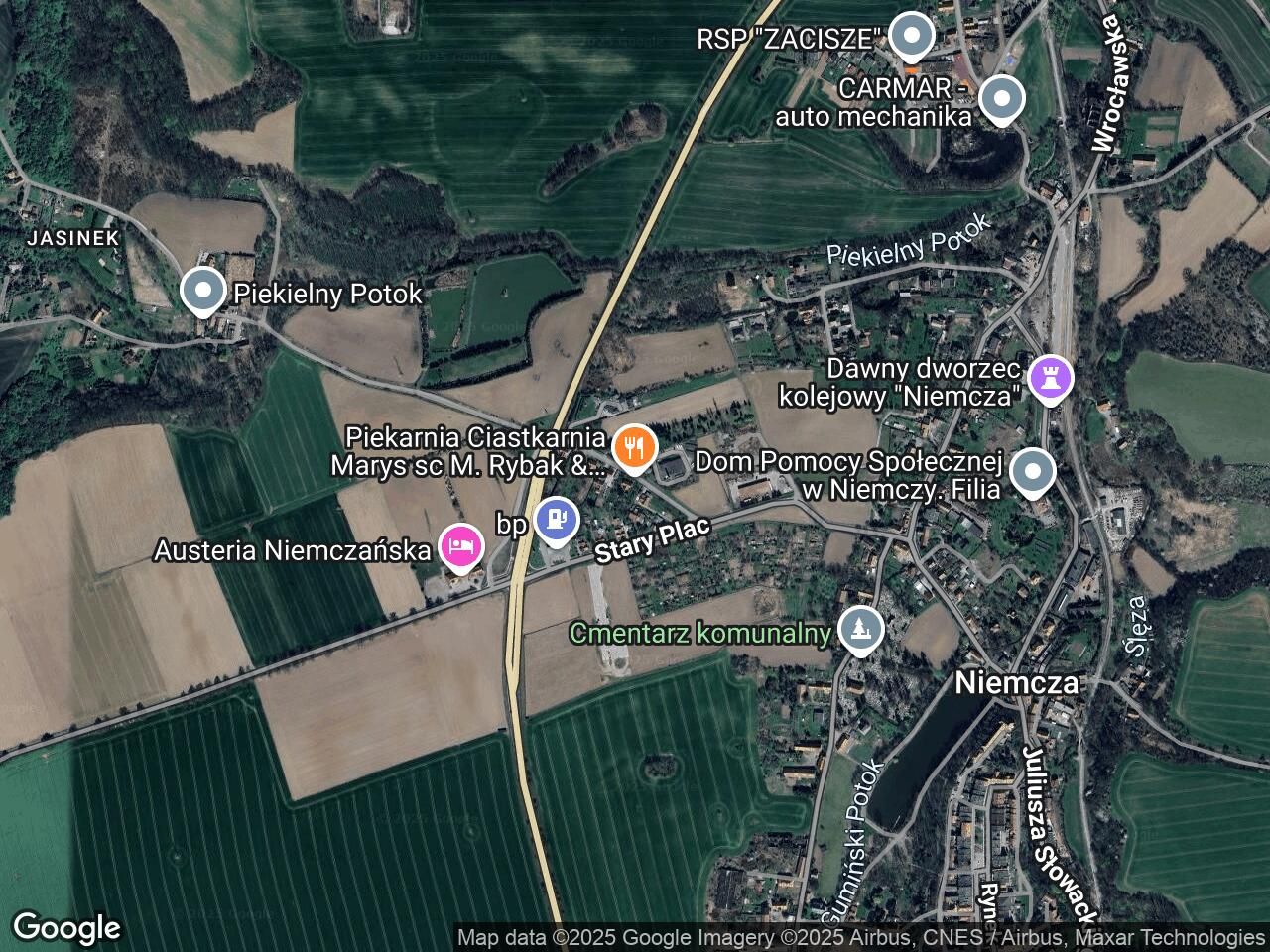 Działka budowlana Niemcza, os. Podmiejskie