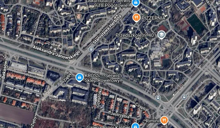 Mieszkanie 2-pokojowe Warszawa Ursynów, ul. Edwarda Dembowskiego