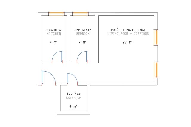 Mieszkanie 2-pokojowe Wrocław Stare Miasto, ul. Szewska. Zdjęcie 10
