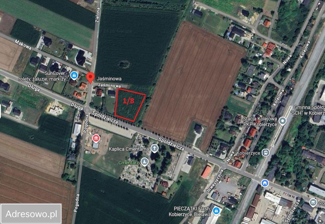 Działka budowlana Kobierzyce, ul. Jaśminowa. Zdjęcie 4