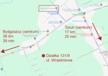 Działka budowlana Łubianka, ul. Wrześniowa