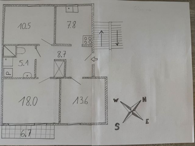 Mieszkanie 3-pokojowe Kraków Czyżyny, ul. Narciarska. Zdjęcie 1
