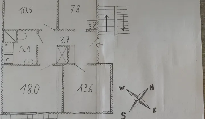 Mieszkanie 3-pokojowe Kraków Czyżyny, ul. Narciarska