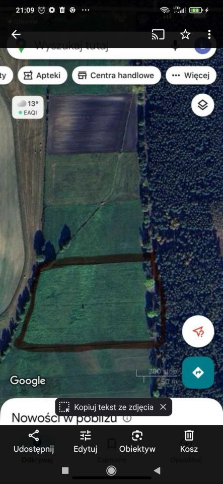 Działka rolna Stary Widzim. Zdjęcie 7