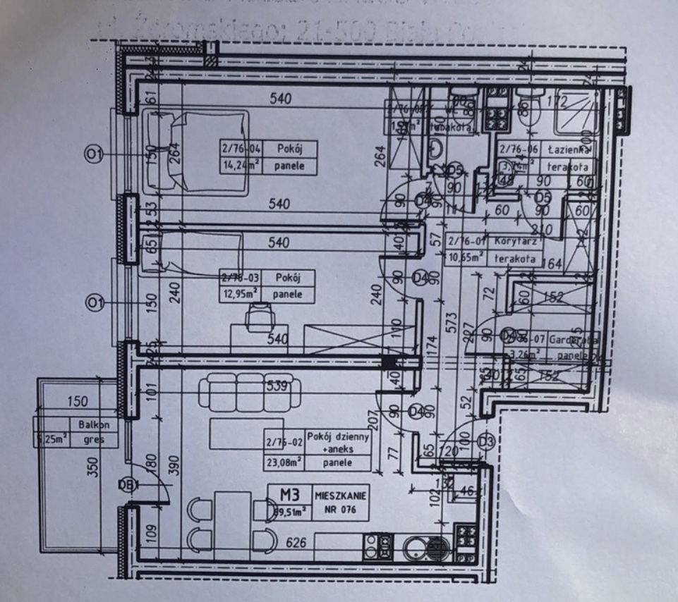 Mieszkanie 3-pokojowe Biała Podlaska, ul. Stefana Żeromskiego. Zdjęcie 7
