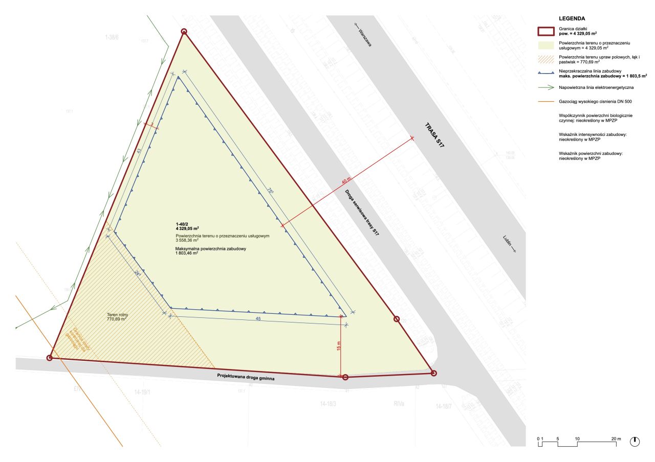 Działka inwestycyjna Lubice. Zdjęcie 2